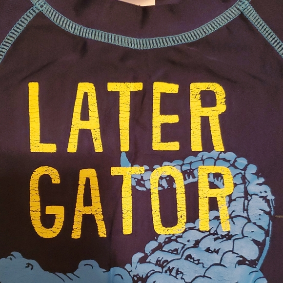 Carters baby boy swim shirt - Picture 2 of 3